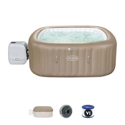 BESTWAY Spa gonflable carré Lay-Z-Spa Palma Hydrojet Pro 5 - 7 places