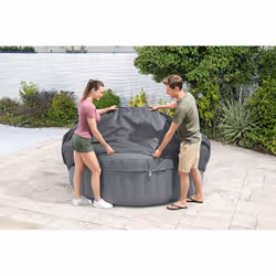 Bestway Lay-Z-Spa® Couverture thermique EnergySense® pour spa rond 2,16 m x 80 cm - Vue supplémentaire 9