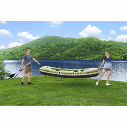 Bestway Hydro-Force Bateau raft gonflable 3 places Voyager 2,94 m