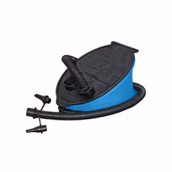 Bestway Air Step™ Pompe à air à pied 800 ML, Gonflables, Noir, Bleu, Métal, Polypropylène (PP), 0,8 I/cycle, EN 16051-2, 158  ...