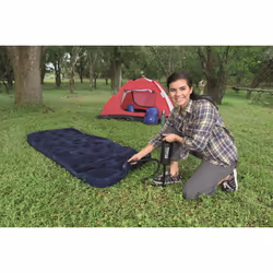 Bestway Matelas Gonflable FLOQUÉ - 1-personne - 1.85m x 76cm x 22cm - Vue supplémentaire 12