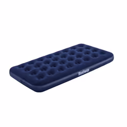 Bestway Matelas gonflabe floqué JUMEAU - 1.88m x 99cm x 22cm, Matelas une personne