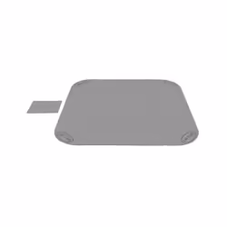 Bestway Lay-Z-Spa® Protection de sol et de jardin pour spa 1,96 m x 1,96 m, Protection de sol, Gris, Polyéthylène, Piscine go ...