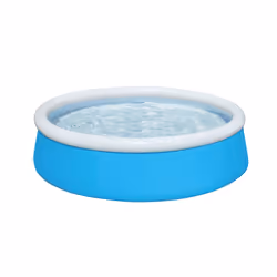 Bestway My First Fast Set™ Piscine gonflable ronde 1,52 m x 38 cm, Piscine gonflable, Enfant, Bleu, Blanc, 1,63 kg