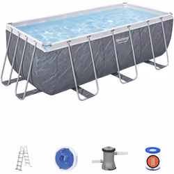 Cet été, prenez du bon temps avec la piscine hors sol Power Steel® de Bestway® ! Avec de nombreuses fonctionnalités étonnante ...