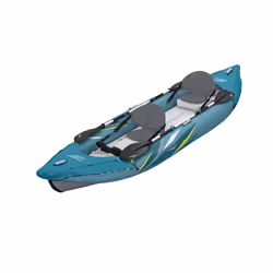 Bestway Hydro-Force™ Kit kayak gonflable 2 places Waypoint Elite™ X2 avec fond en Dropstitch 3,82 m x 1,01 m, Baignade, diver ...