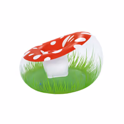 Bestway Fauteuil gonflable pour enfants Mighty Mushroom - Vue supplémentaire 4