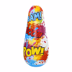 Bestway Sac de frappe gonflable pour enfants Comic Blast™, 3 an(s), Polyvinyl chloride (PVC), Multicolore