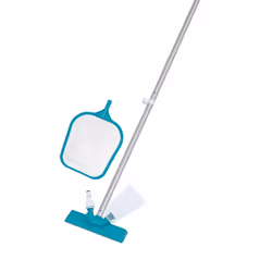 Bestway Kit d’entretien de piscine avec aspirateur et épuisette AquaClear™, Kit de nettoyage, Bleu, 530 g, 1 pièce(s), Boîte, ...