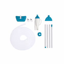 Bestway Aspirateur de piscine hors sol AquaPristine™, Nettoyeur avec aspiration, Piscine, Bleu, Blanc, Bas, Mur, Piscine hors ...