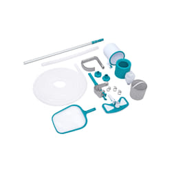 Bestway AquaClean™ Kit d’entretien de piscine Deluxe avec aspirateur et skimmer
