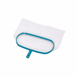 Bestway Épuisette de piscine AquaNet™ Essential, Épuisette manuelle de piscine, Bleu, Blanc, Ovale, 300 mm, 45 mm, 430 mm