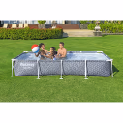 Bestway Steel Pro® Piscine hors sol rectangulaire 3,66 m x 2,01 m x 66 cm - Vue supplémentaire 6