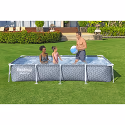 Bestway Steel Pro® Piscine hors sol rectangulaire 3,66 m x 2,01 m x 66 cm - Vue supplémentaire 7