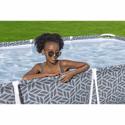 Bestway Steel Pro® Piscine hors sol rectangulaire 3,66 m x 2,01 m x 66 cm - Vue supplémentaire 8