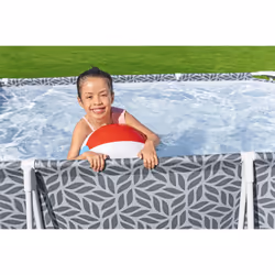 Bestway Steel Pro® Piscine hors sol rectangulaire 3,66 m x 2,01 m x 66 cm - Vue supplémentaire 9