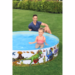 Bestway Piscine de jeu Dinosaur Fill 'N Fun™ 1,83 m x 38 cm - Vue supplémentaire 4
