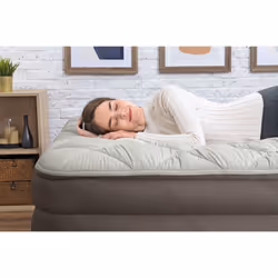 Bestway Fortech Matelas gonflable avec surmatelas molletonné et pompe électrique intégrée 2,03 m x 1,52 m x 51 cm - Vue supplémentaire 10
