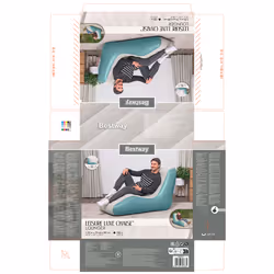 Bestway Chaise longue gonflable Leisure Luxe Chaise™ - Vue supplémentaire 17