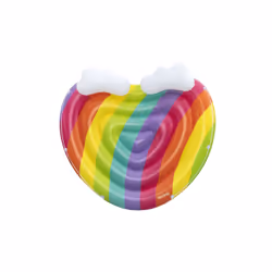 Bestway Île de piscine gonflable Rainbow Dreams™ pour 2 personnes 1,75 m x 1,63 m - Vue supplémentaire 7