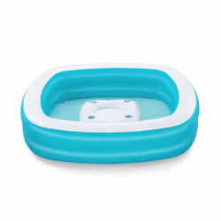 Bestway Piscine familiale gonflable avec console centrale amovible Sippin' Summer™ 2,18 m x 2,18 m x 48 cm