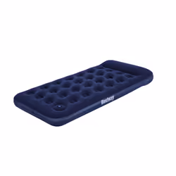 Bestway Matelas gonflable 1 place avec pompe à pied intégrée 1,88 m x 99 cm x 28 cm