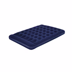 Bestway Matelas gonflable 2 places avec pompe à pied intégrée 2,03 m x 1,52 m x 28 cm, Double matelas, Taille Queen, Rectangl ...