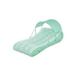 Bestway Matelas de piscine gonflable Comfy Chill ombragé 1,78 m x 1,02 m