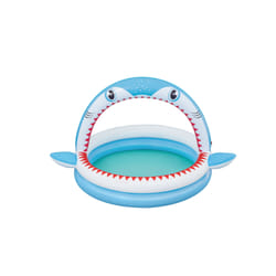 Bestway Pataugeoire gonflable avec pulvérisateur Sharktastic™ 1,63 m x 1,27 m x 92 cm