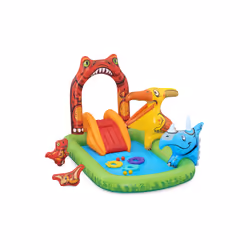 Bestway Aire de jeux aquatiques et pataugeoire gonflable Jurassic Splash™ pour enfants 2,41 m x 1,40 m x 1,37 m