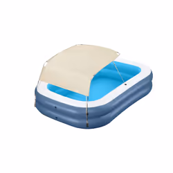 Bestway Piscine familiale gonflable ombragée Summer Bliss™ 2,54 m x 1,78 m x 1,40 m