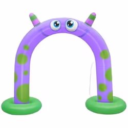 Bestway Arroseur gonflable pour enfants Jumbo Friendly Monster™ 2,44 m x 84 cm x 1,98 m, Autres, 2 an(s), Polyvinyl chloride ...