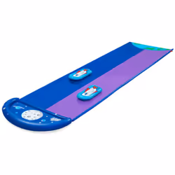 Bestway H2OGO! Tapis de glisse 2 pistes Lunar Launch 4,88 m, Toboggan aquatique de jardin, 3 an(s), 4880 mm, 1,58 kg