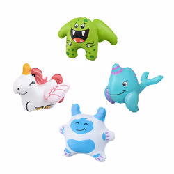 Bestway Jouet d’eau gonflable Puffy Pals™, Animaux, Polyvinyl chloride (PVC), Multicolore