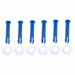 Ce lot de goupilles est compatible avec les piscines tubulaires Steel Pro de la marque Bestway, il se compose de 6 goupilles ...
