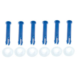 Lot de 6 goupilles + joints pour piscines tubulaires Steel Pro ø 2,74 / 3,05 / 3,66 / 3,96 m Bestway