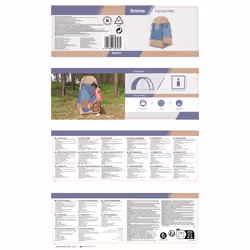 Bestway Tente vestiaire pop-up 1 personne - Vue supplémentaire 13