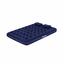Bestway Matelas gonflable 2 places avec pompe manuelle 203 x 152 x 22 cm, Double matelas, Taille Queen, Rectangle, Intérieure ...