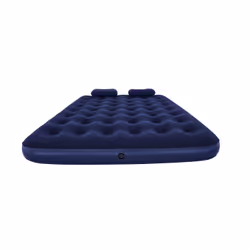 Bestway Matelas gonflable 2 places avec pompe manuelle 203 x 152 x 22 cm