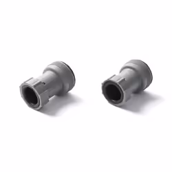 Bestway Adaptateur de tuyau pour pompe de filtration 2 exemplaires, Adaptateur de tuyau, Gris, 3,8 cm, 60 mm, 78 mm, 3,8 cm