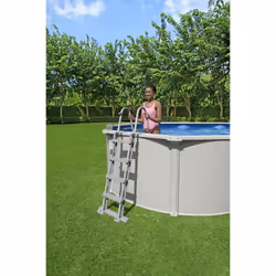 Bestway Échelle de piscine hors sol Flip & Lock 1,22 m - Vue supplémentaire 6