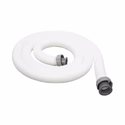 Bestway Tuyau pour pompe de filtration 38 mm, Tuyau de filtre, Blanc, 3,8 cm, 3 m, 3,8 cm, 672 g