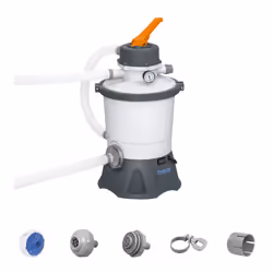 Bestway Pompe de filtration à sable pour piscine hors sol 3 028 L