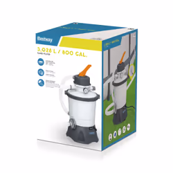 Bestway Pompe de filtration à sable pour piscine hors sol 3 028 L