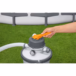 Bestway Pompe de filtration à sable pour piscine hors sol 3 028 L - Vue supplémentaire 5