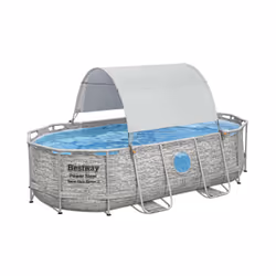 Bestway Parasol pour piscine hors sol 2,11 à 3,44 m
