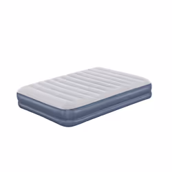 Bestway Matelas gonflable Tritech™ 2 places avec pompe rechargeable 2,03 m x 1,52 m x 36 cm, Double matelas, Taille Queen, Re ...