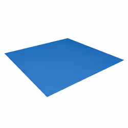 Bestway Toile de protection du sol pour piscines hors sol et spas de 2,44 m, Bâche de sol, Bleu, Polyéthylène, Piscine hors-s ...