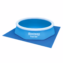 Bestway Toile de protection du sol pour piscines hors sol et spas de 2,44 m
