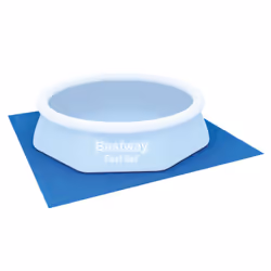Bestway Toile de protection du sol pour piscines hors sol et spas de 2,44 m